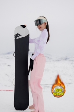 冬日港风多巴胺滑雪裤男女加绒加厚保暖防水登山裤K1002J加绒-P75，男装休闲裤，电商A001-1