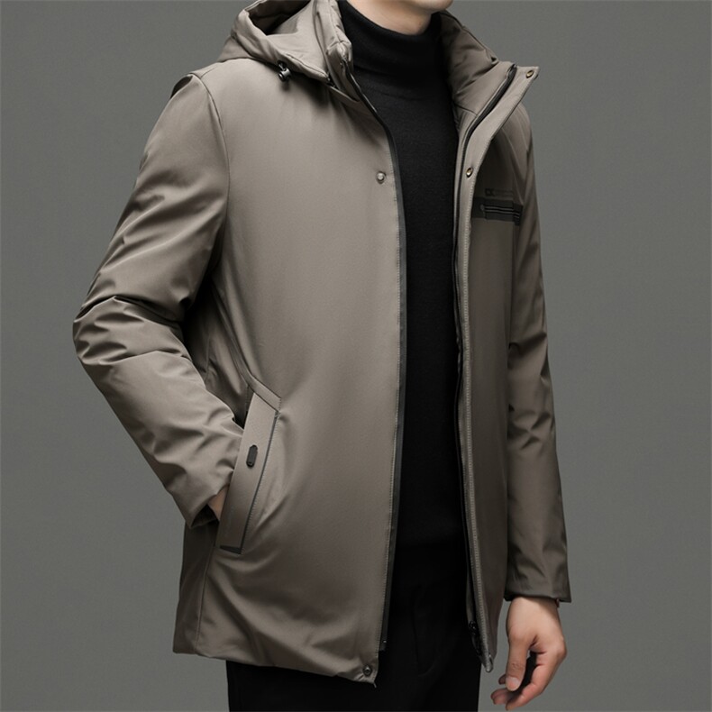 QA2282钱塘2020-2中年男士冬季新款商务休闲厚款羽绒服P117,男装羽绒服,钱塘207-2