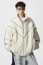 可二开机能防寒棉服M-5XL大码涤纶棉服男白底78176P138控198，男装棉衣，星座226-1