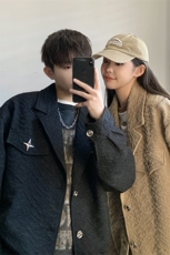 港风美式夹克男潮牌夹克男女情侣大码外套男JK8748P95控128，男装夹克，星座226-1