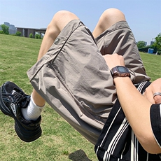 尼龙速干短裤高街美式多色可选高品质五分裤25XD23099特批25，男装休闲裤，电商A042