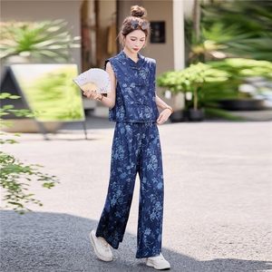 通勤气质无袖西装马甲短裤两件套女2025夏新款大方得体穿搭一整套图片
