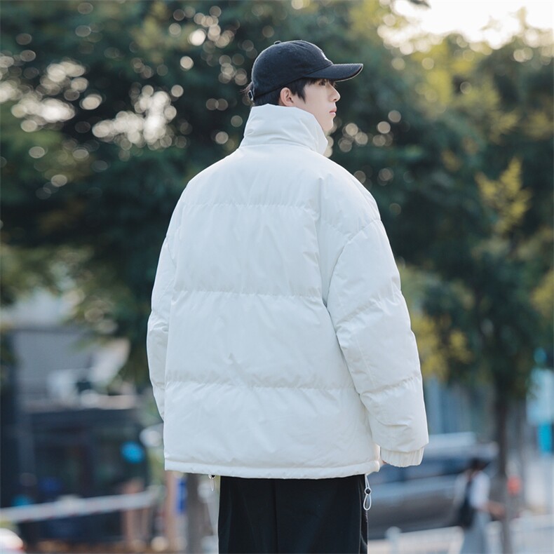 港风冬季新款立领棉服中性情侣风潮牌百搭棉衣外套666-P85,男装棉衣,星座717