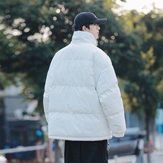 港风冬季新款立领棉服中性情侣风潮牌百搭棉衣外套666-P85，男装棉衣，星座717