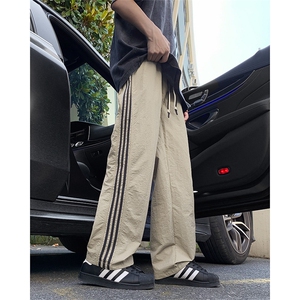 美式复古直筒条纹休闲裤夏季新款潮牌百搭工装裤 现货 K8023-P38图片