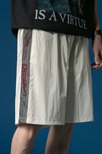 【】A003-HK7133-P45夏装新款时尚炫酷亮片短裤蒙马特1，男装休闲裤，电商A003