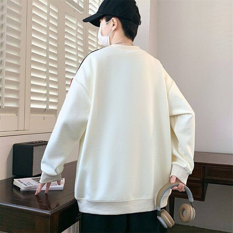 W25206-特P40春季休闲时尚潮牌圆领卫衣男长袖打底衫,男装卫衣,电商D310B
