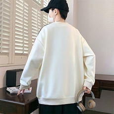 W25206-特P40春季休闲时尚潮牌圆领卫衣男长袖打底衫，男装卫衣，电商D310B