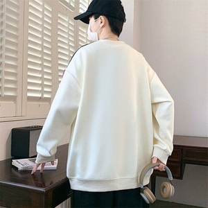W25206-特P40 春季休闲时尚潮牌圆领卫衣男长袖打底衫图片