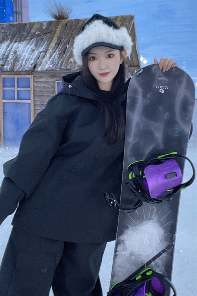 冬新港风户外两件套滑雪服套装防风防水情侣款保暖外套TZ033-P220,男装休闲套装,电商A001-1