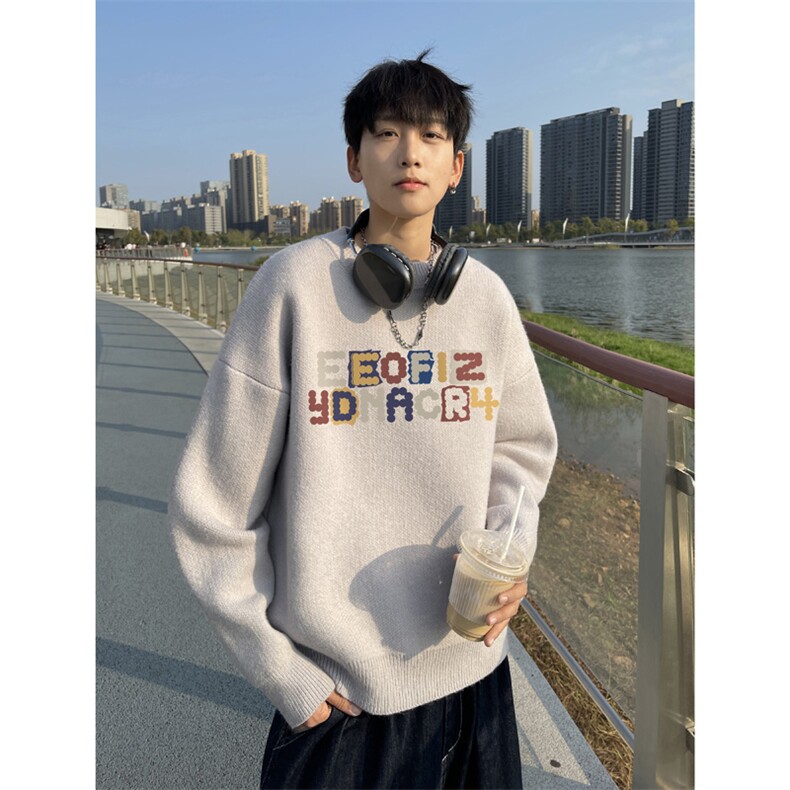 高质量！秋冬季半高领毛衣男士加绒加厚线衣针织衫男DMY553-特P38,男装针织衫/毛衣,电商B371
