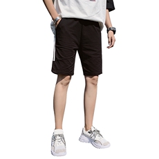 2021夏季新款男士潮流二条杠休闲运动五分裤短裤A438-9136-P30，男装休闲裤，电商A438