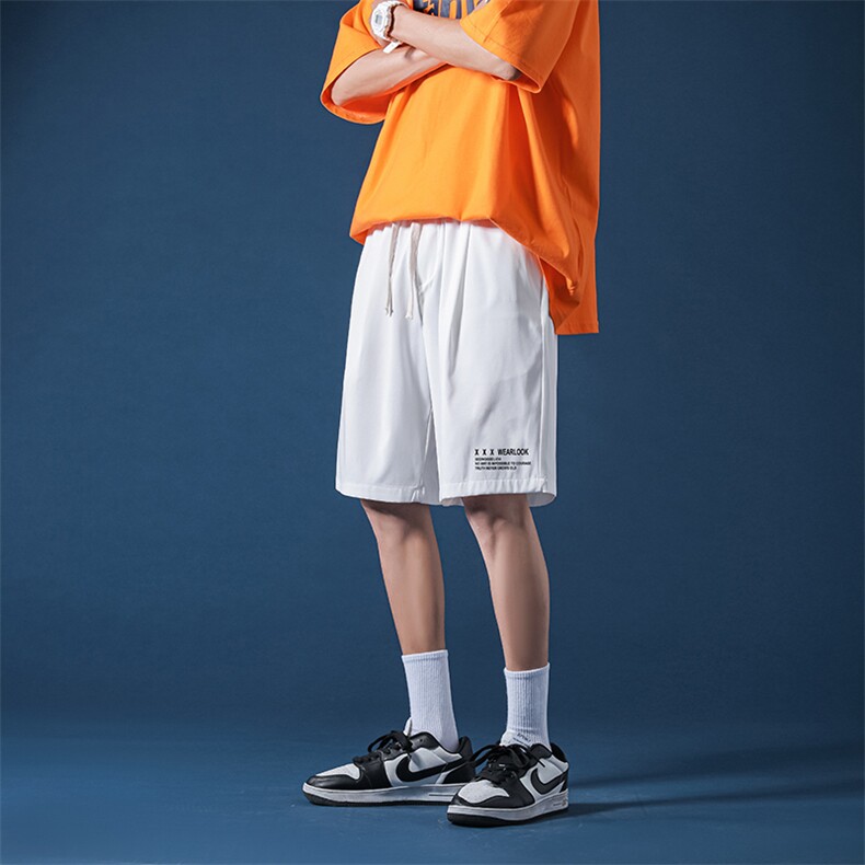 2023春夏季冰丝短裤超薄舒适运动休闲五分裤DK518-特批16,男装休闲裤,星座718-1