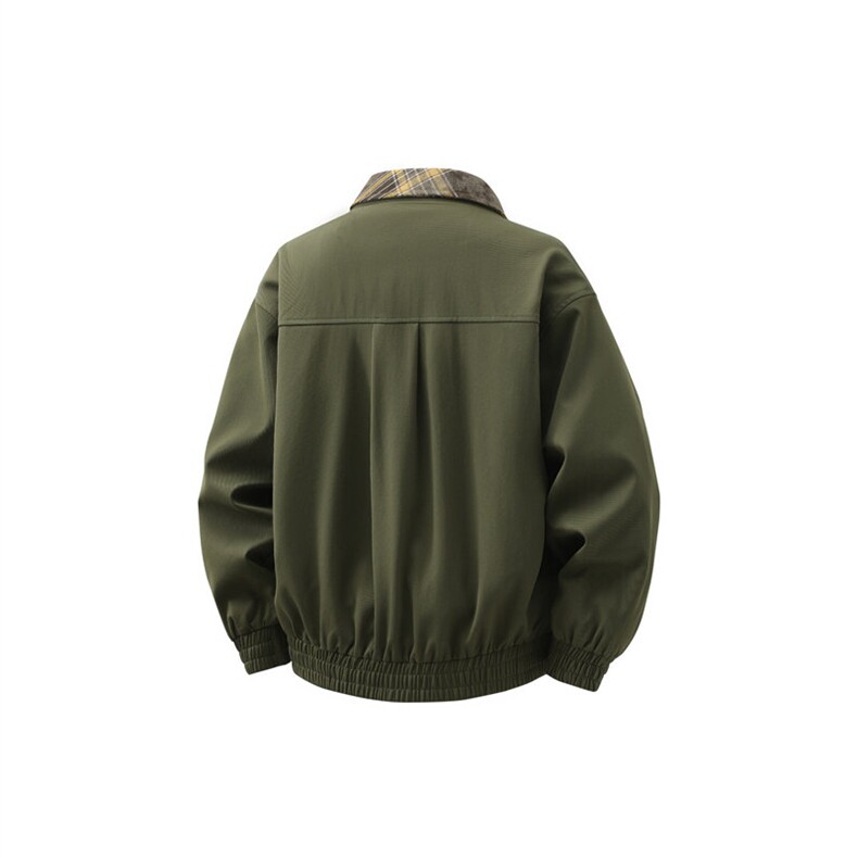 2025春休闲痞帅工装翻领夹克潮流外套得物二开XZ301b-2-JK2589P78,男装夹克,星座301B-2（原A443-1）