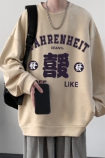 麂皮绒卫衣男大码重磅长袖t恤男JW81256-P35，男装卫衣，电商A040