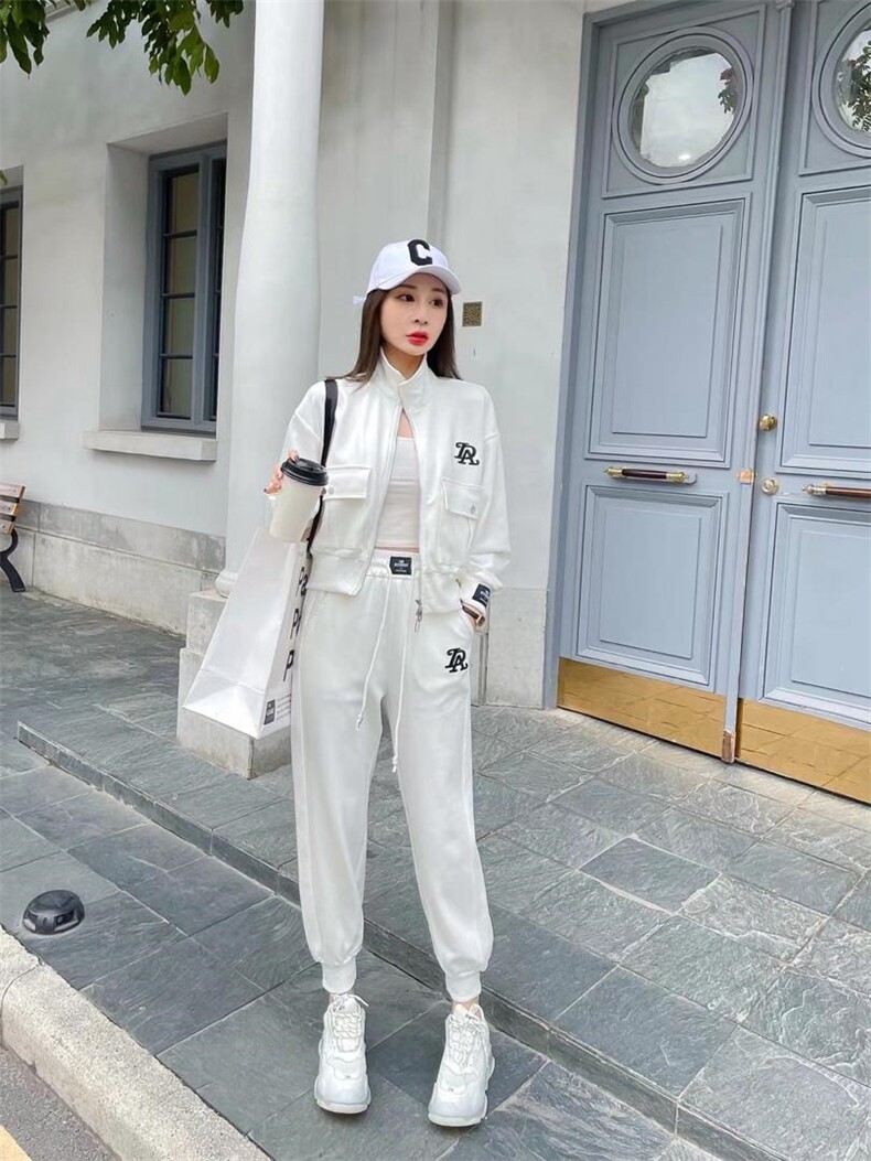 春装新款套装，女装职业装，紫锦百艳