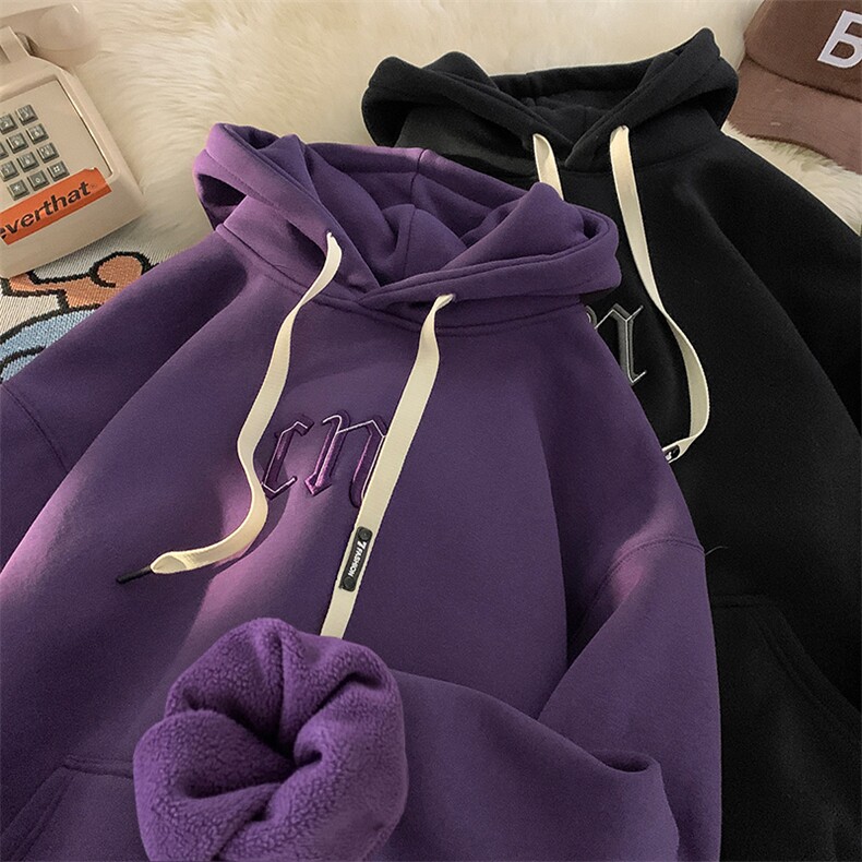 供抖音7个高点击加绒加厚卫衣男外套416B-1-WYJ783-P60限88，女装短外套，星座416B-1