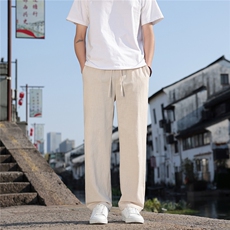 2026夏季新款宽松大码纯色休闲风男装苎麻休闲裤K2610,男装休闲裤,电商A008,电商基地 2026夏季新款宽松大码纯色休闲风男装苎麻休闲裤K2610,男装休闲裤,电商A008,电商基地