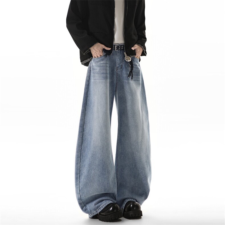 809B!新春现货美式弯刀宽松牛仔裤809B-623-P48,男装牛仔裤,星座809B（原星座805）