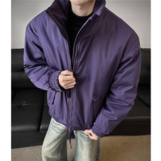 马年限定款紫气东来三防加厚宽松棉衣冬装棉服外套男装S542-特P68，男装棉衣，电商A233-1