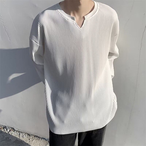 DT25-P38春夏时尚白衬衫男长袖情侣装男正版学生韩版潮流衣服男图片