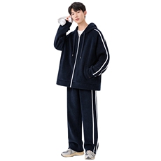 秋季超大码M-8XL高品质休闲运动开衫连帽卫衣套装大码加5元，男装卫衣，星座209
