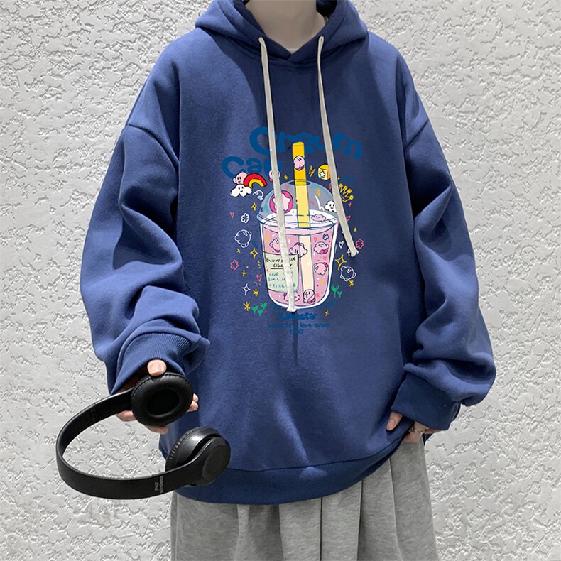 连帽卫衣男大码运动服帽衫外套WY2332-P35,男装卫衣,电商A040
