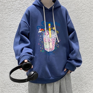 连帽卫衣男大码运动服帽衫外套WY2332-P35图片