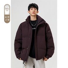 2025冬季新款港风无影大码90%白鸭绒羽绒服M-3XLGC160-特P199，男装羽绒服，电商A022