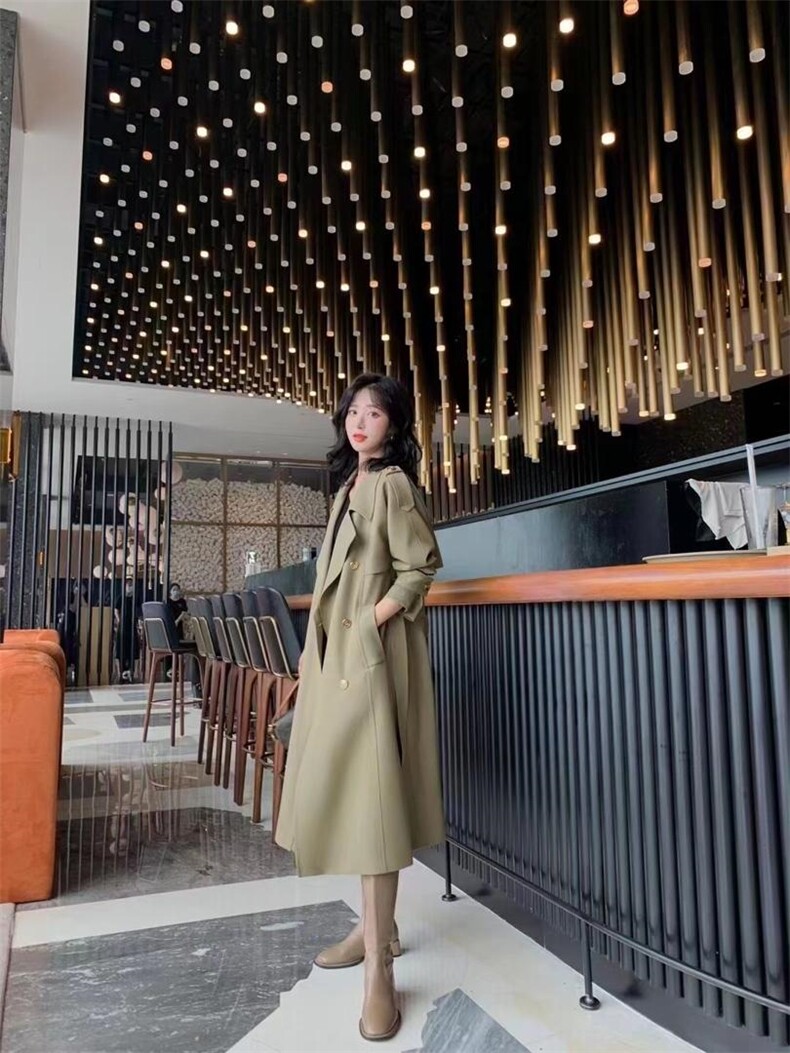 风衣现货，女装风衣，MZ 慕姿