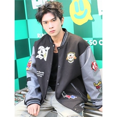 1506A/GJC0090/P69日系原宿风韩版潮流宽松夹克，男装夹克，星座1506A