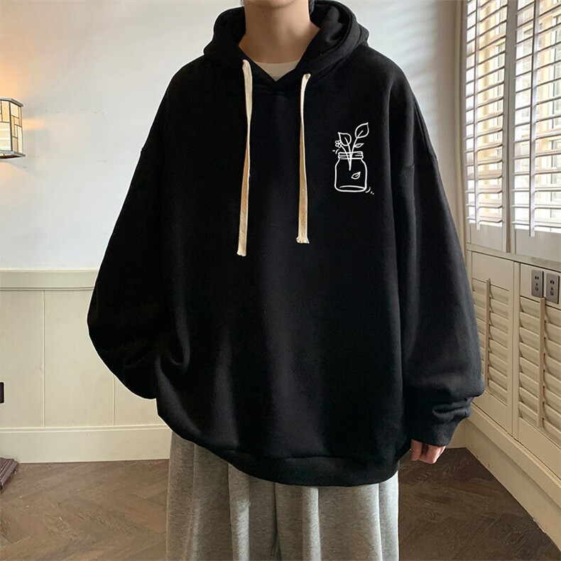 连帽卫衣男大码胖子帽衫大号运动服WY2430-P35,男装卫衣,电商A040