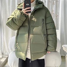 MY8186/P125冬季新款棉衣男装连帽宽松保暖棉袄个性设计棉服上衣，男装棉衣，电商A141