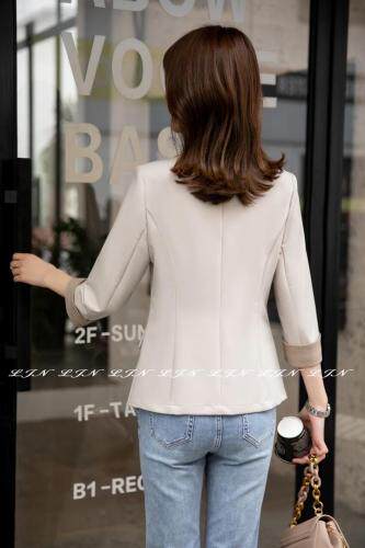 收腰小西装外套，女装西装，莲佳妮