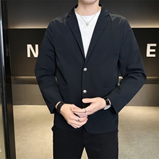 春季新款商务风西装外套男休闲西服男士西服JK02628-P83，男装西服套装，星座308B-2