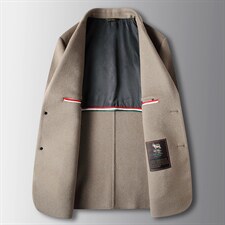 2023年新款男士毛呢上衣(70%羊毛）P335，男装毛呢大衣，电商D223-1