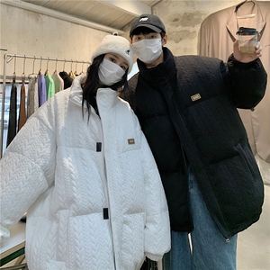 高品质面料直播 超保暖棉服外套宽松情侣棉衣 潮 G1040 P138男图片