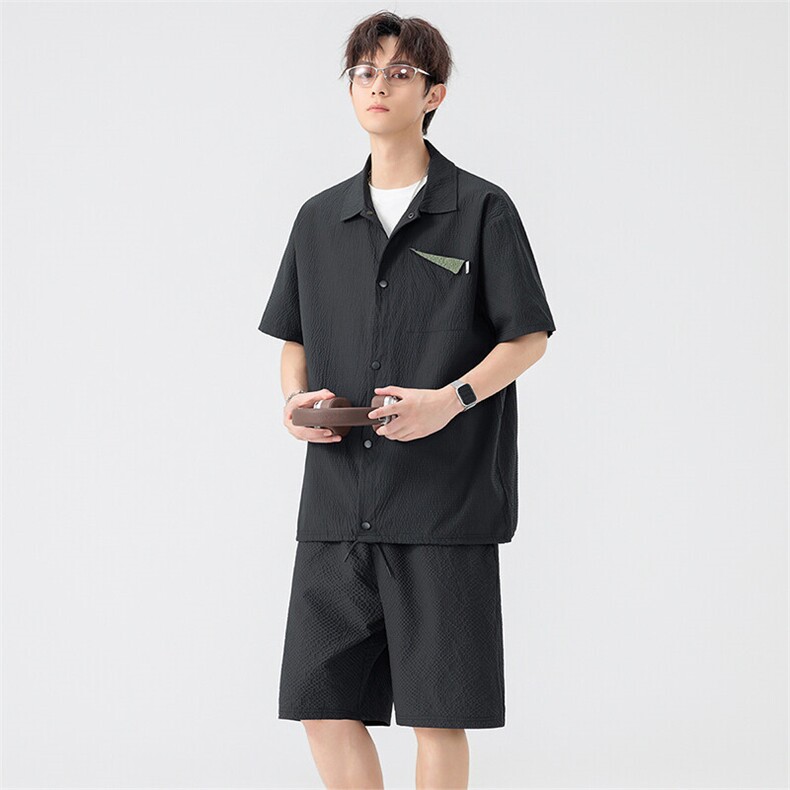 TZ35055-P57大码控88男士开衫休闲运动套装男,男装休闲套装,星座209
