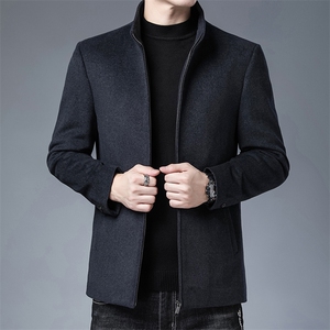 BEN8909钱塘2020-2中年男士冬季厚款简约立领时尚休闲夹克P190图片