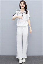 2023春季新款简约时尚休闲百搭气质减龄舒适显瘦两件套，女装套装/套裙，凯瑟曼
