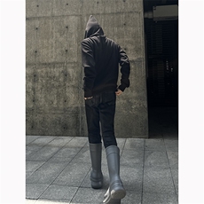 B221美式ins高街暗黑拉链宽松开衫卫衣连帽外套SY2314-P80控108，男装卫衣，电商B221
