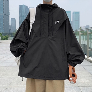 日系cityboy情侣冲锋衣夹克男秋季潮牌小众连帽外套JK08719-P50图片