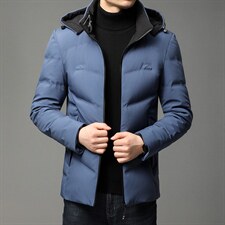 冬季新款中年人可卸帽休闲羽绒服装2021男装外套QLMF152056-P275,男装羽绒服,电商B212（原钱塘6029）