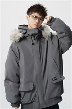 3000件现货可脱卸毛领S-5XL大码涤纶棉衣男MY77917P138控198，男装棉衣，星座226-2