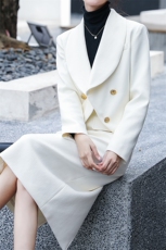 职业套装女2023春秋新款时尚气质女神范高级感小西装半身裙两件套，女装套装/套裙，卡杰菲