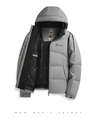 羽绒服男冬季2024新款冬装加厚潮牌工装棉服短款连帽可拆卸外套，男装羽绒服，电商B212（原钱塘6029）