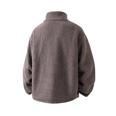 冬装新款满天星羊羔毛立领棉衣彩点毛绒保暖棉服M8606-TP105，男装棉衣，电商A006
