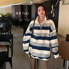 数据款现货！！小领口条纹T恤高级感短袖R8805-P68，男装T恤，星座1005-6