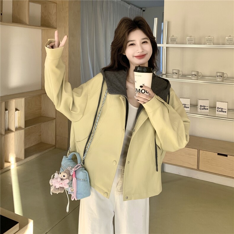 春装新款假俩件皮衣2c307-902-p165k268,女装皮衣,2C307