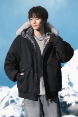 韩版冬季新款舒适亲肤潮流百搭男棉袄外套加棉加厚棉服2998-P115，男装棉衣，电商B306